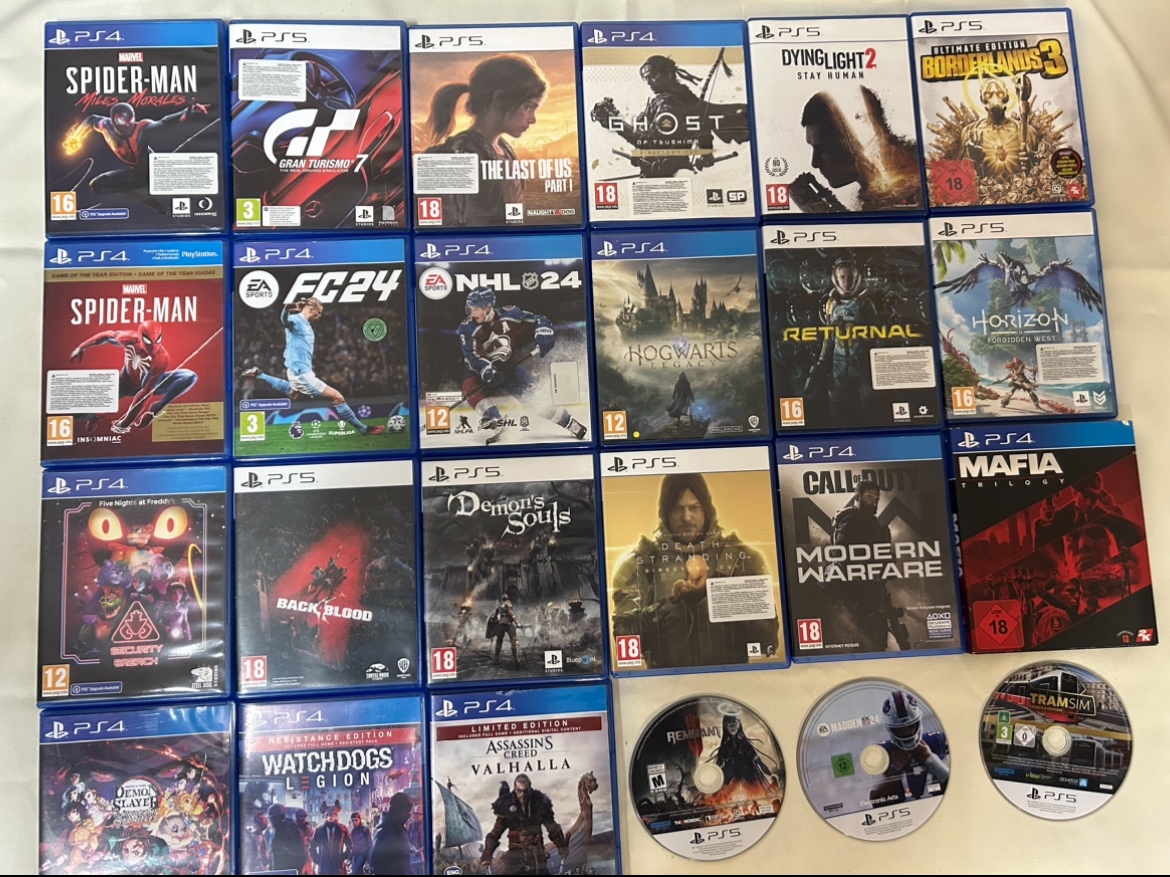 Hry na ps5 a ps4
