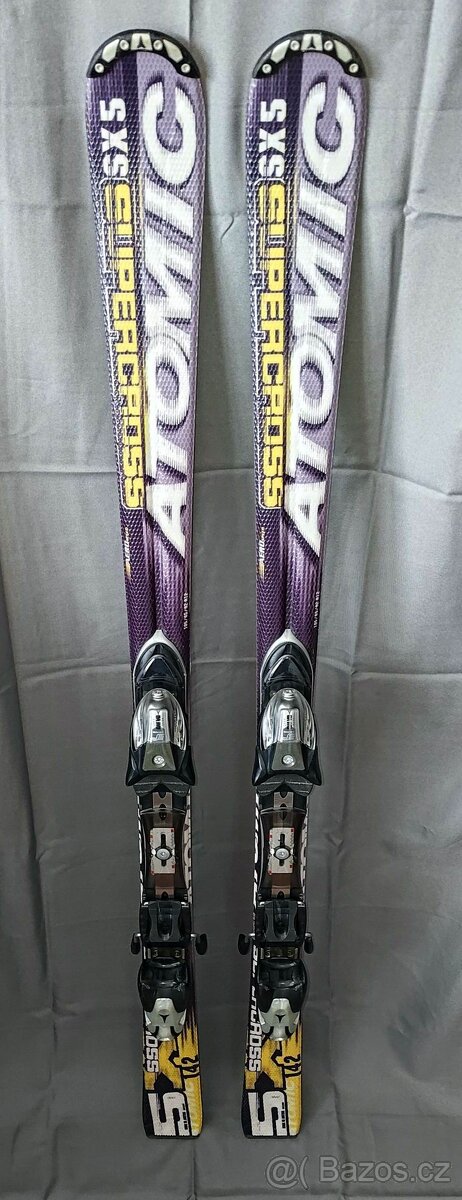 Lyže ATOMIC Supercross SX5 142cm-PĚKNÉ