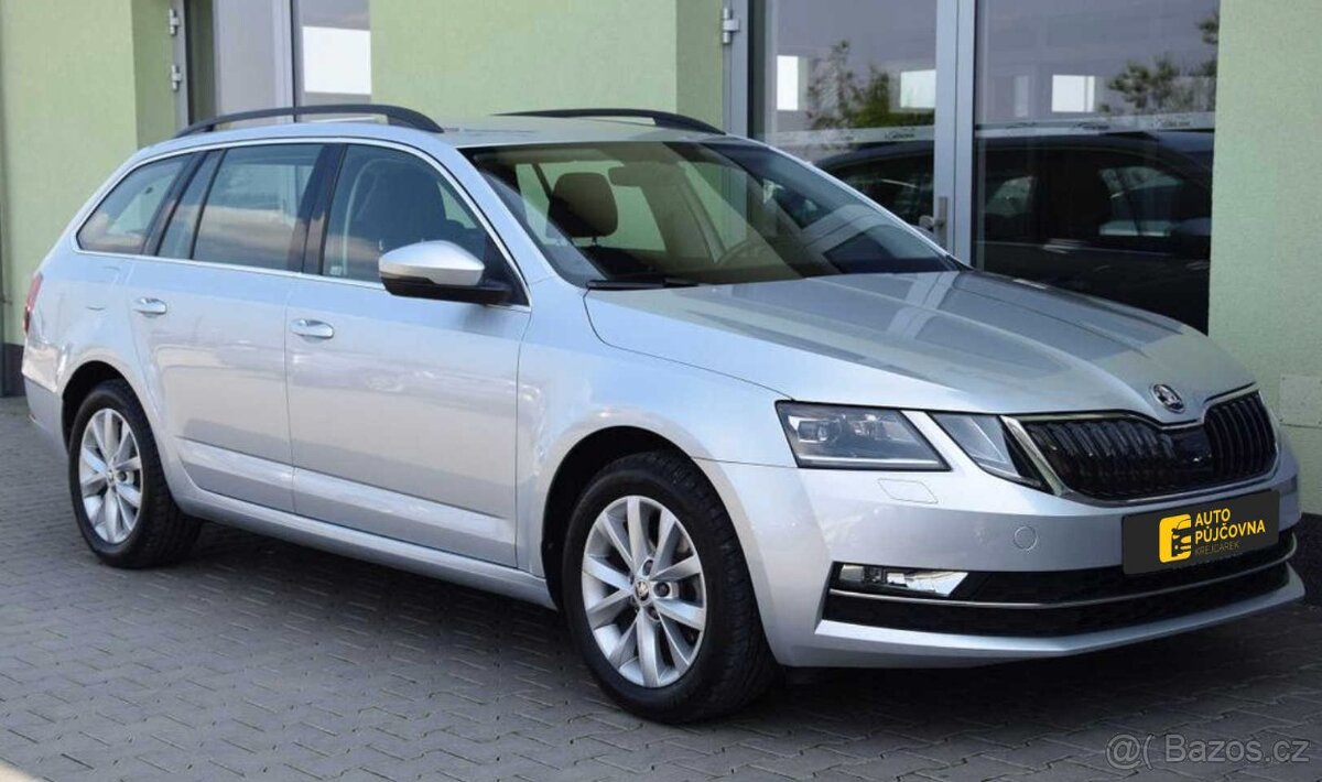 Pronájem vozu Škoda Octavia III CNG. UBER BOLT TAXI LIFTAGO