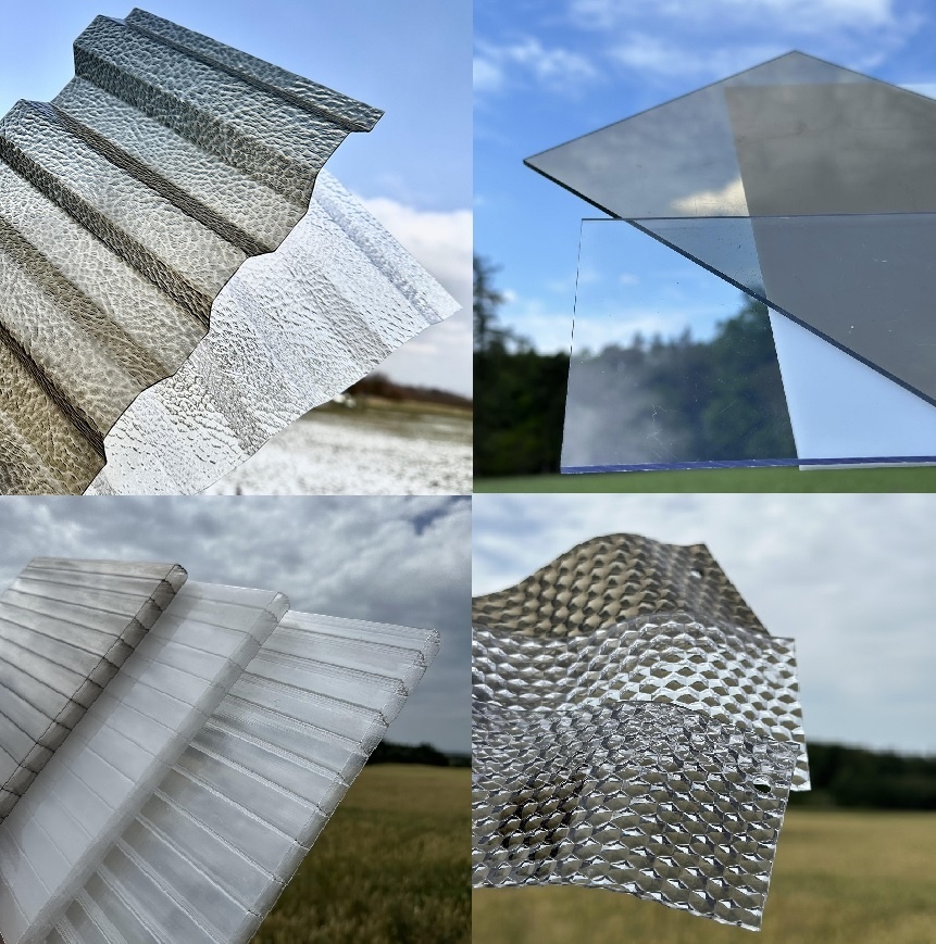 POLYKARBONÁT - PLEXISKLO - SKLOLAMINÁT - ZAHRADNÍ SKLENÍKY