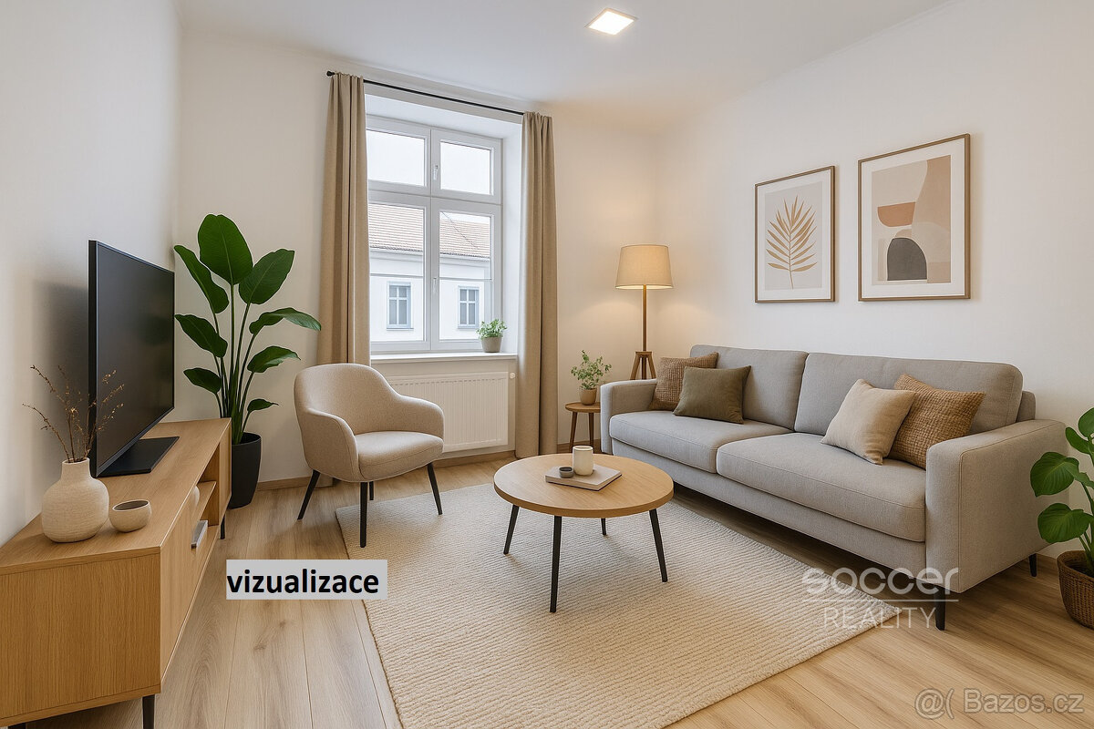 Pronájem bytu 2+kk+ komora, 33 m2, Kostelec nad Labem, ulice