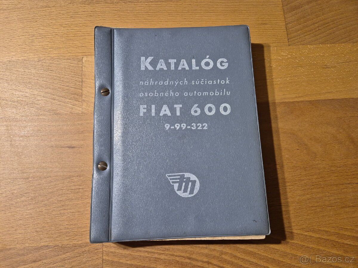 Katalog náhradních dílů Fiat 600