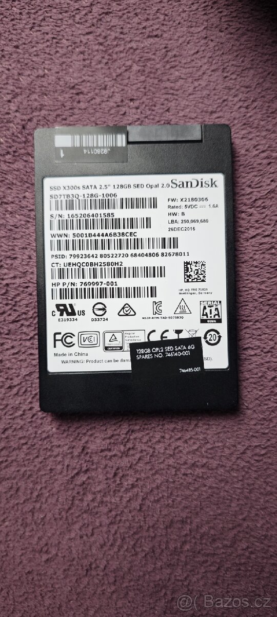 SSD 120gb SanDisk