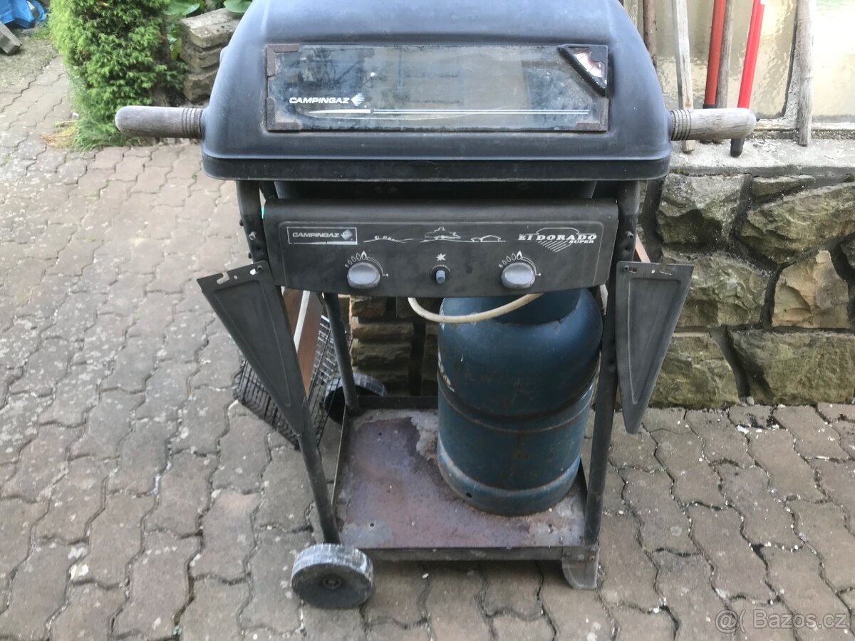 Prodám plynový gril ELDORADO GAMPINGAZ
