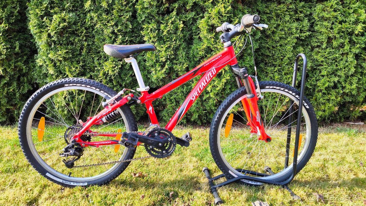 Dětské celoodpružené kolo Specialized Hodrock FSR 24