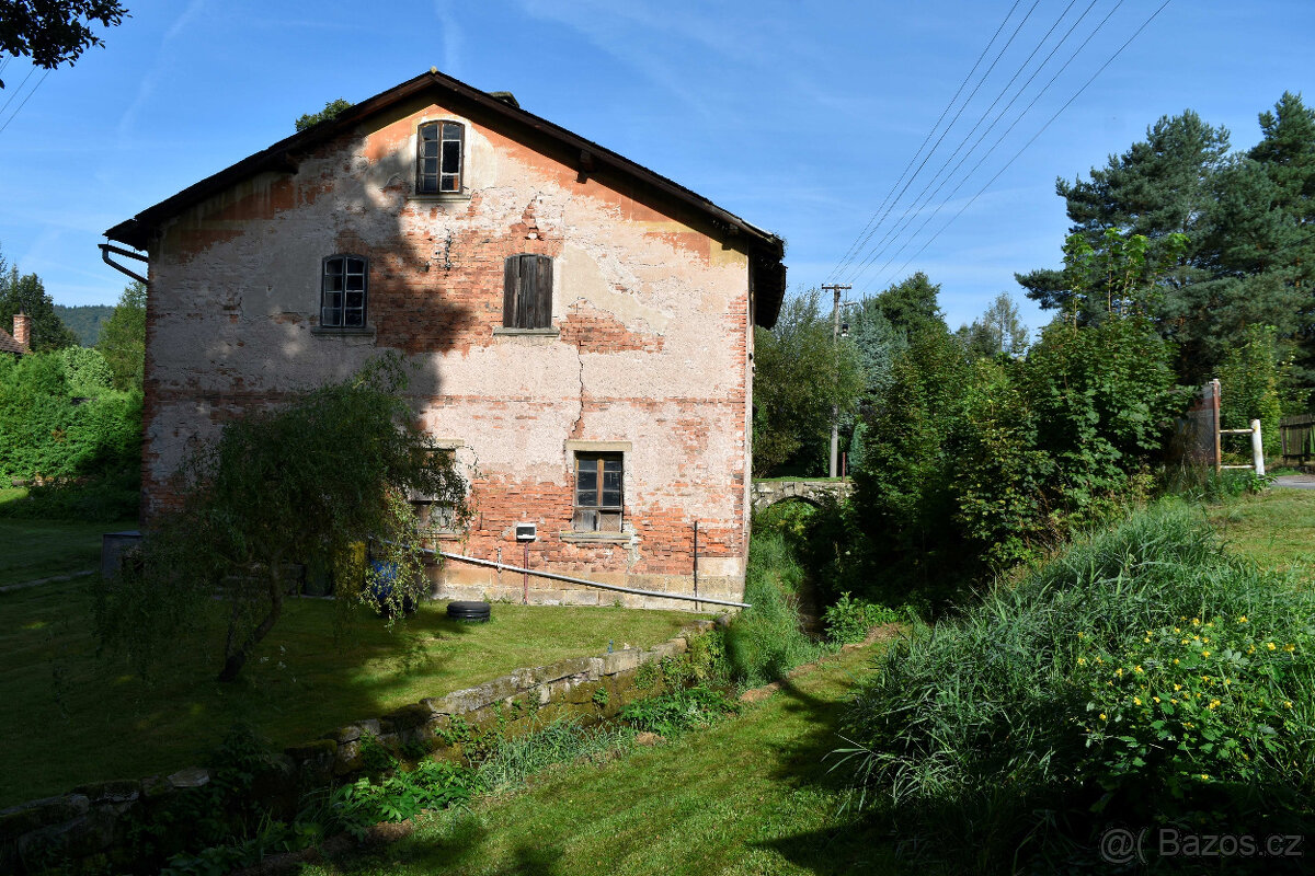 Křinice -prodej objektu s číslem popisným a pozemkem 1558 m2