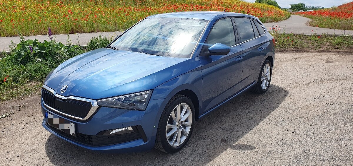 Škoda Scala 1.5tsi 110kw dsg Style Extra,r.v. 2020,ČR,dph