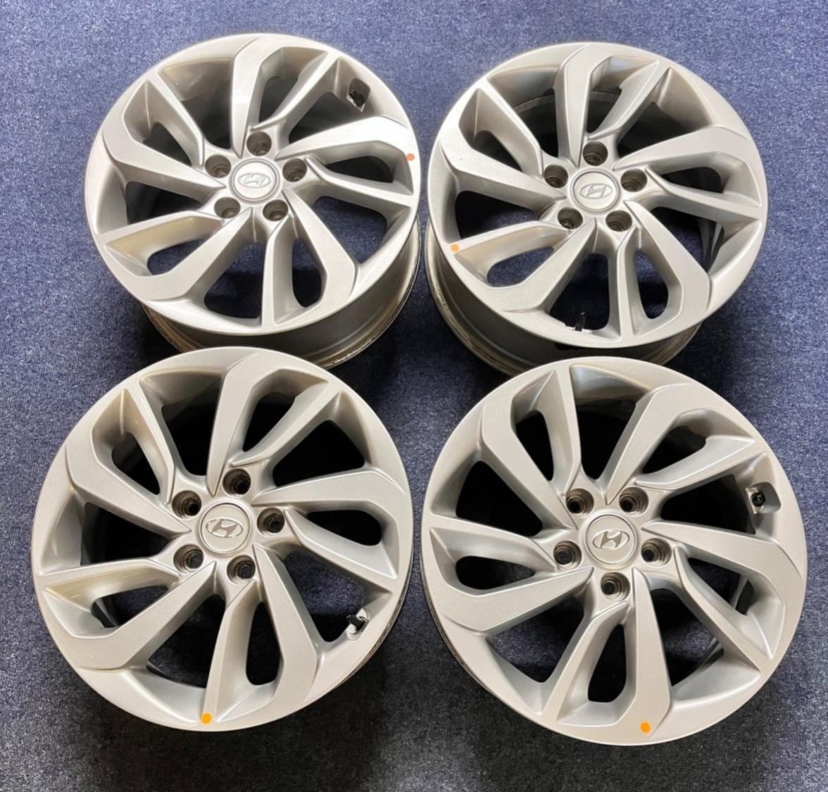 5x114,3 R17 Originál Hyunda Tucson Alu disky
