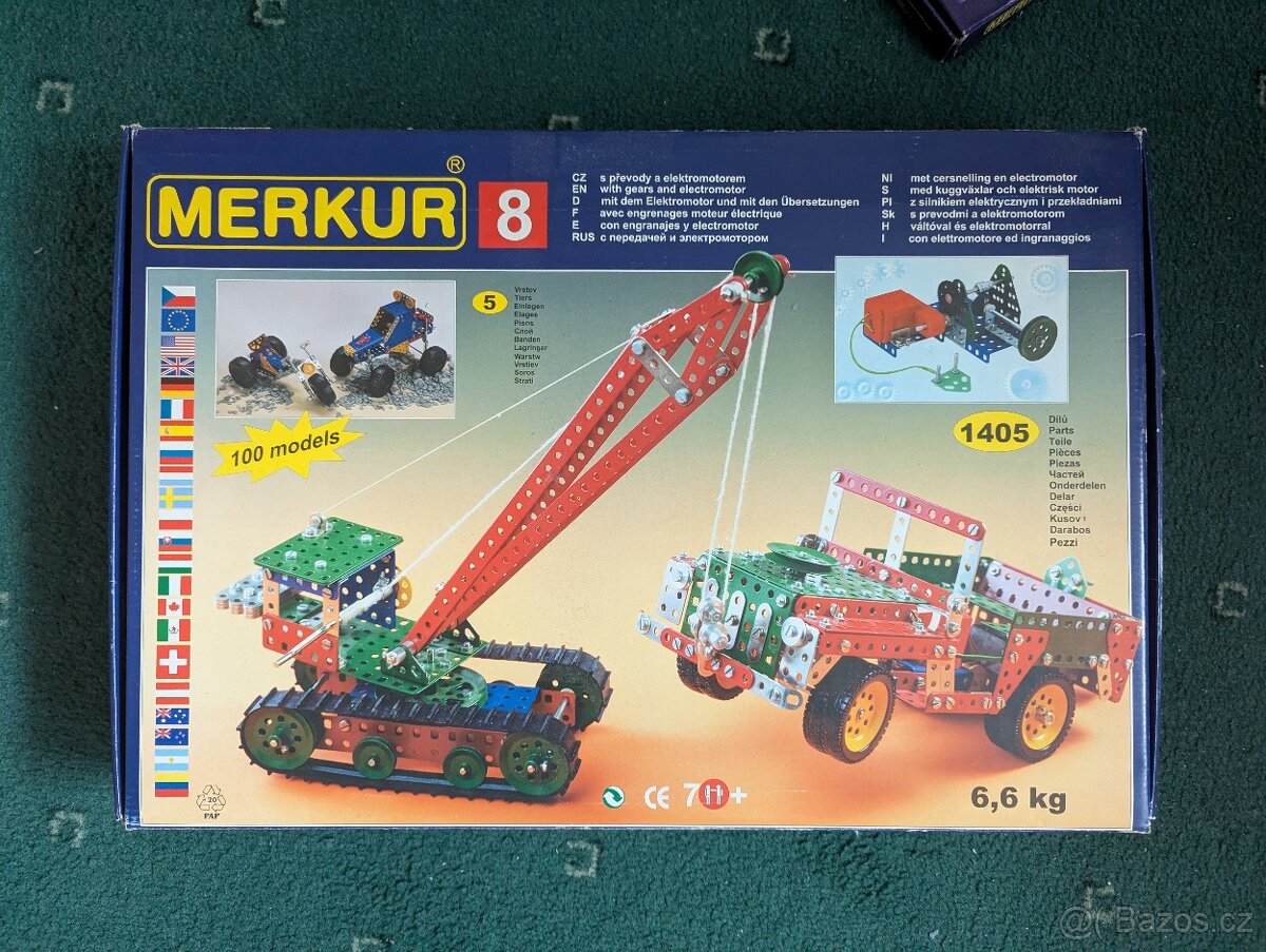 Stavebnice Merkur 8