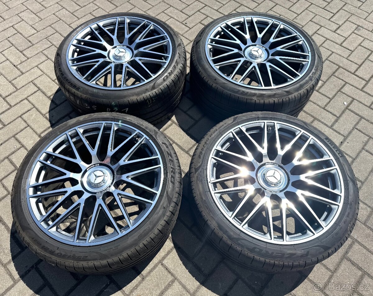 Sl63 S63 AMG Mercedes Kola Alu R21 5x112 Originál