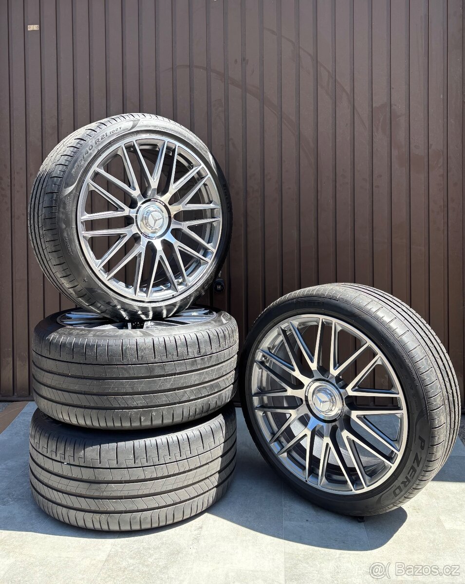 Sl63 S63 AMG Mercedes Kola Alu R21 5x112 Originál