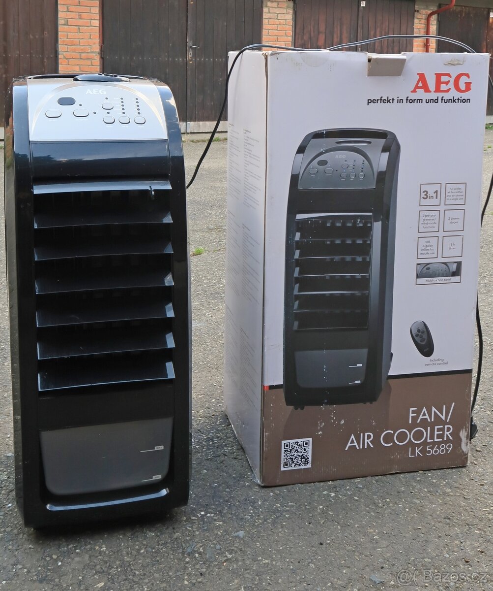 Ochlazovač vzduchu AEG LK 5689, ventilátor, zvlhčovač