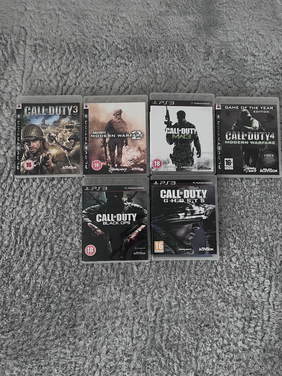 ps3 hry call of duty