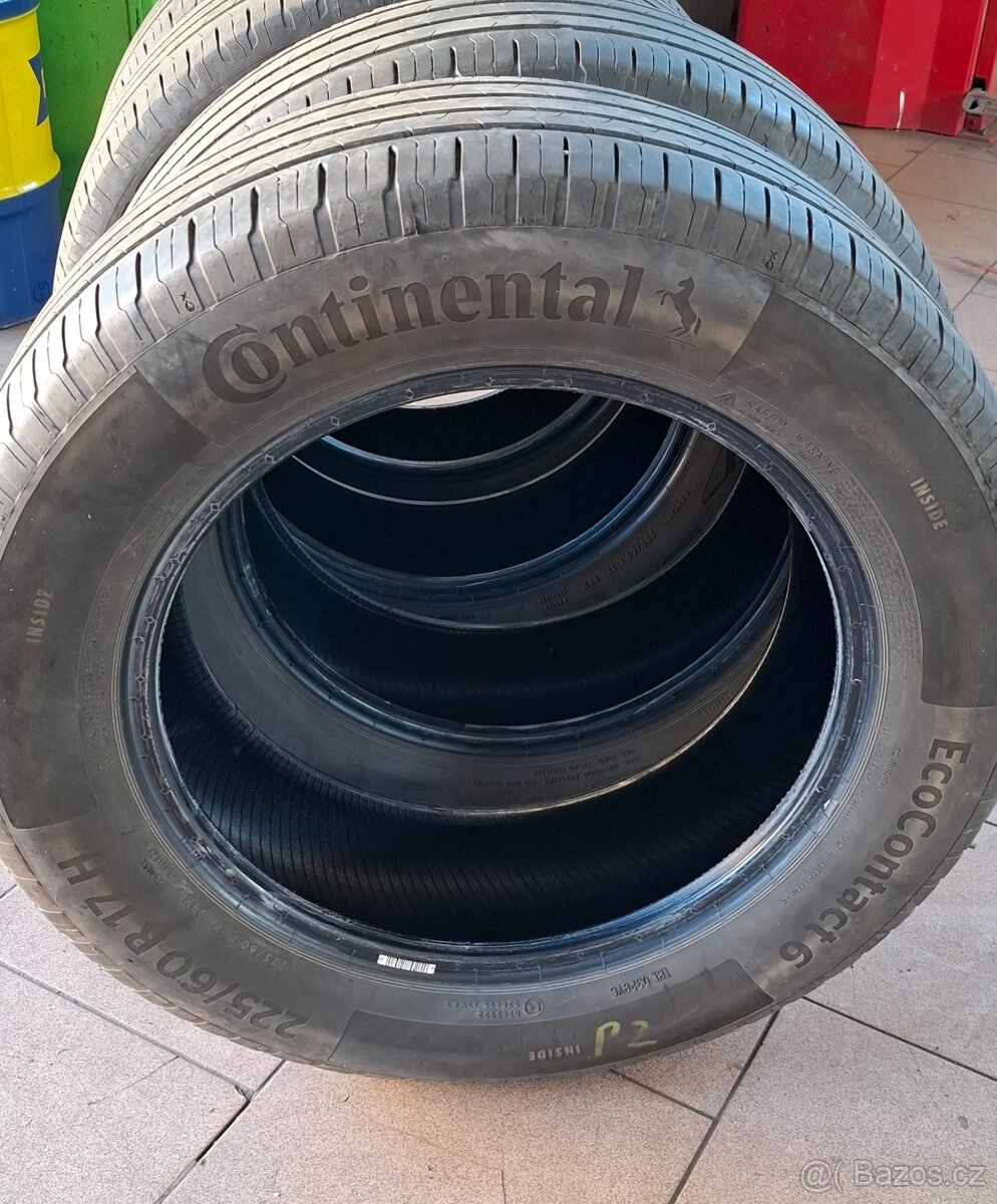 Letní pneumatiky Continental EcoContact 6 - 225/60 R17