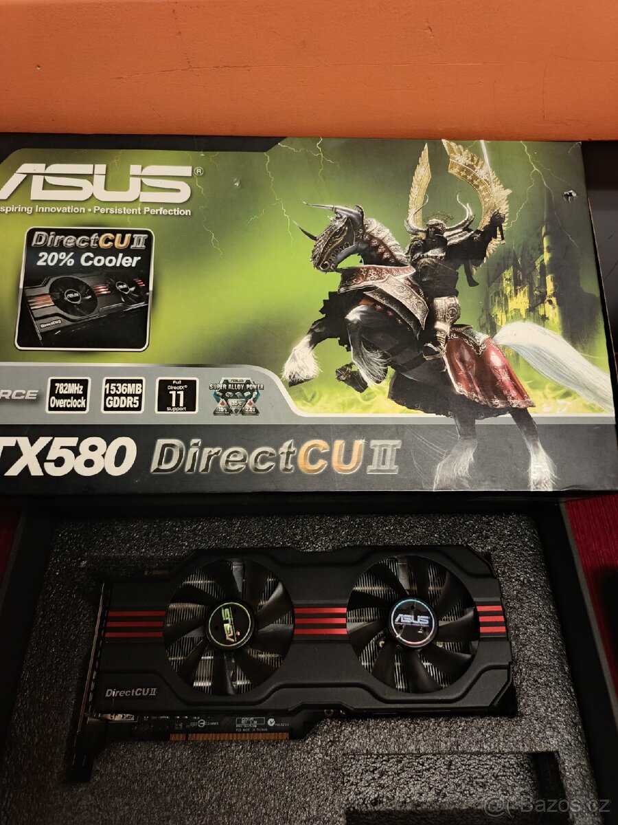 Grafická karta Asus GTX580