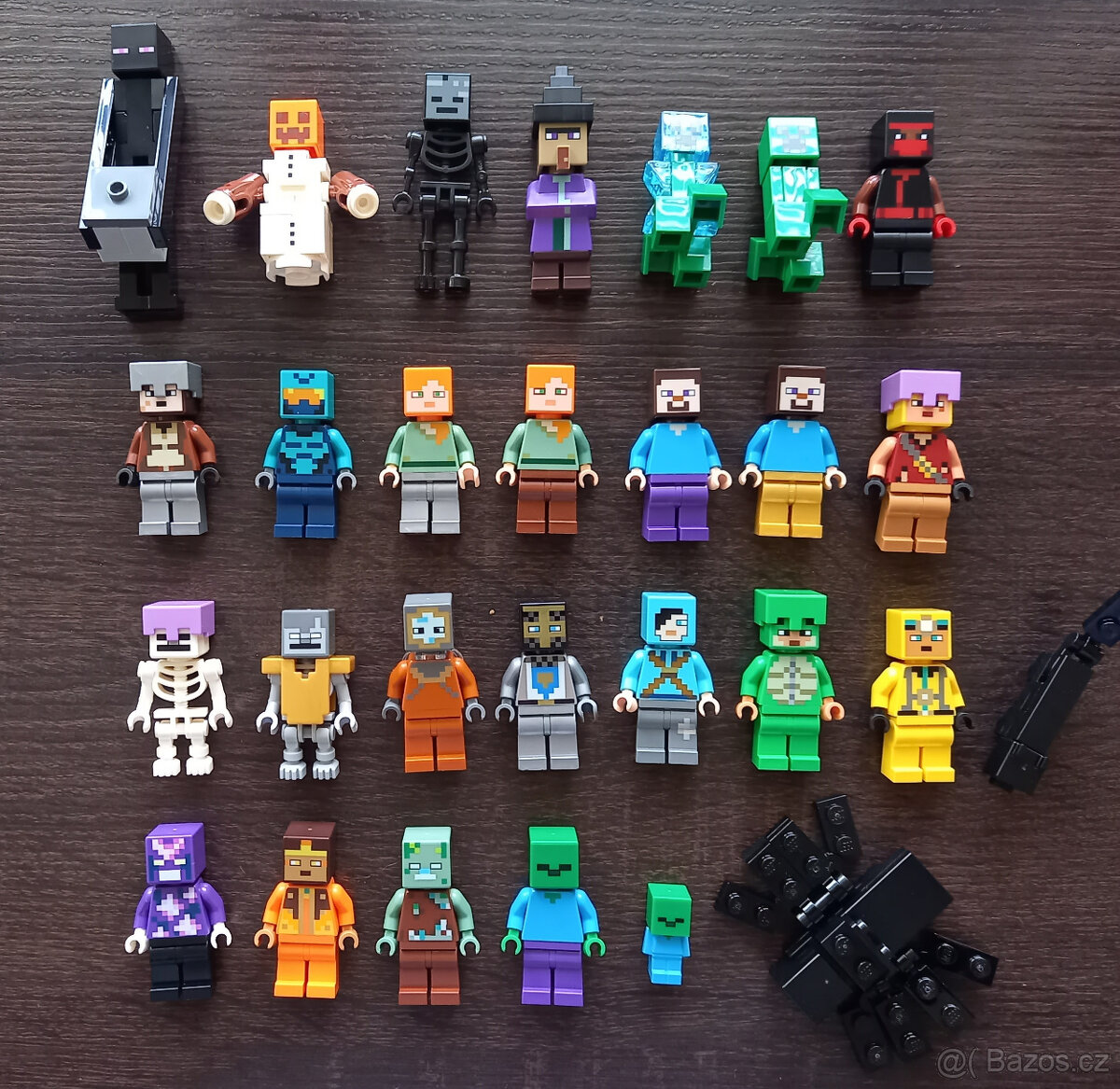 Lego Minecraft - originální Lego figurky.