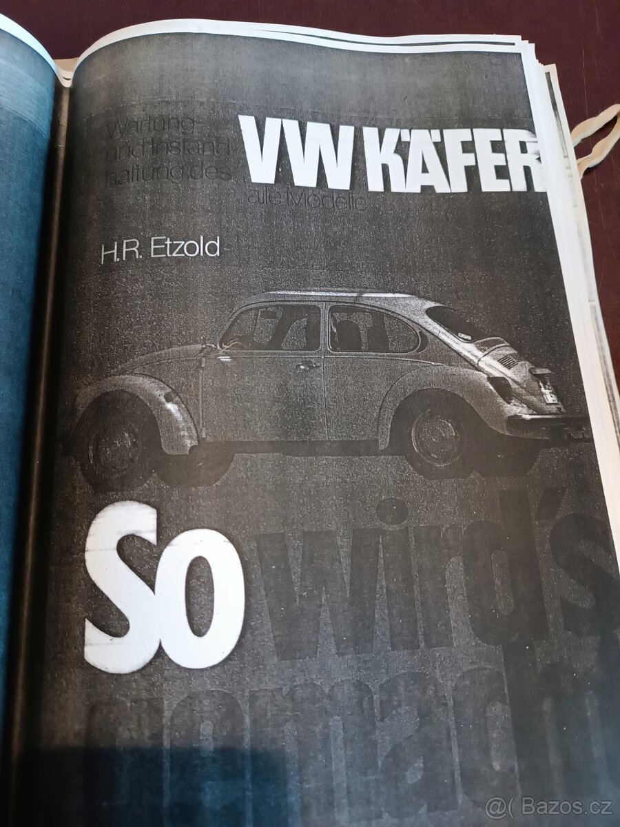Manuál VW Brouk Kafer Mexiko