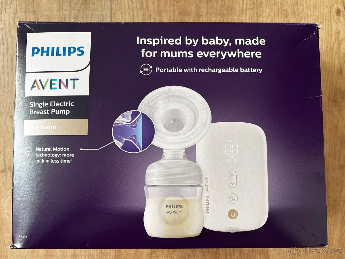 Philips Avent elektrická odsávačka – NOVÁ, pouze rozbalená