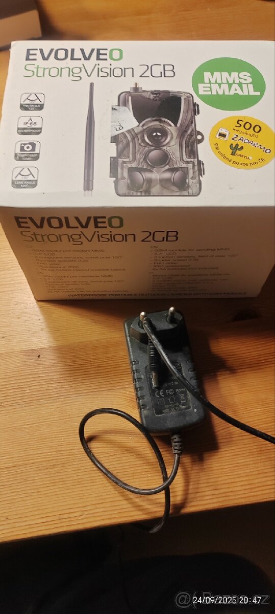 Fotopast Evolveo StrongVision 2GB GSM LTE + adaptér