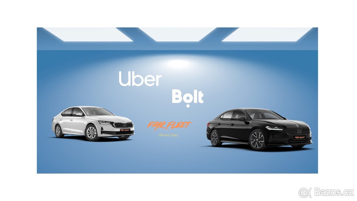 Flotila přijme řidiče na Bolt/Uber