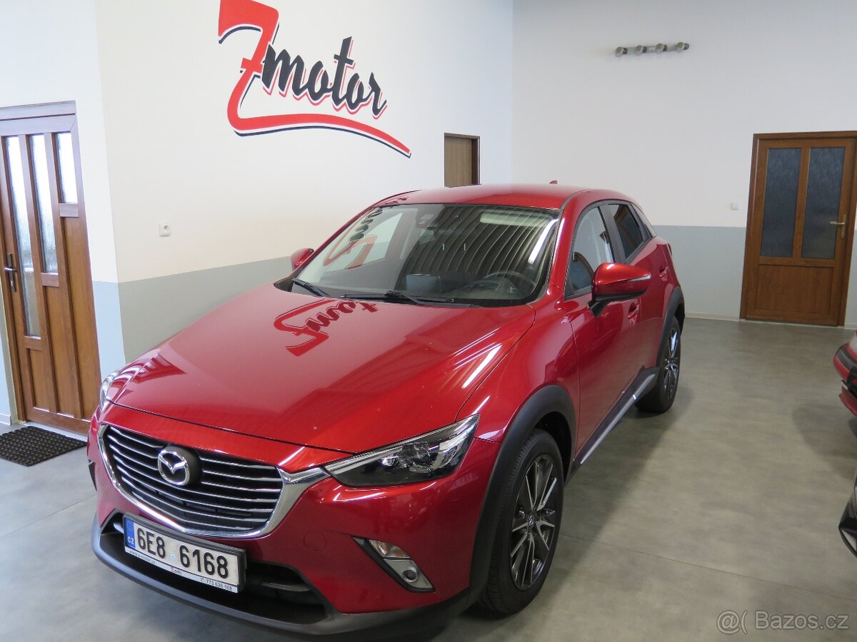 Mazda CX-3 2.0 SkyActive,4x4,automat,kamera,navi