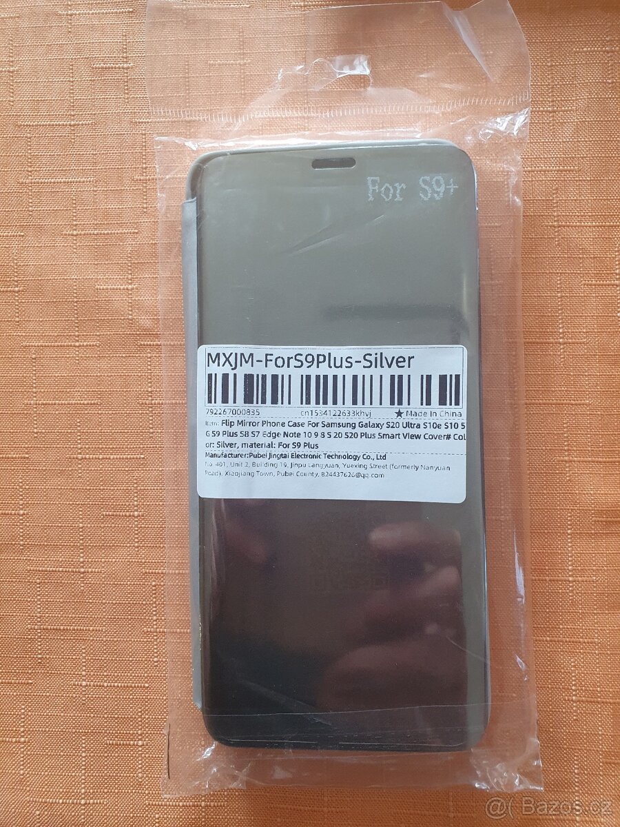 Nerozbalený kryt na Samsung S9+