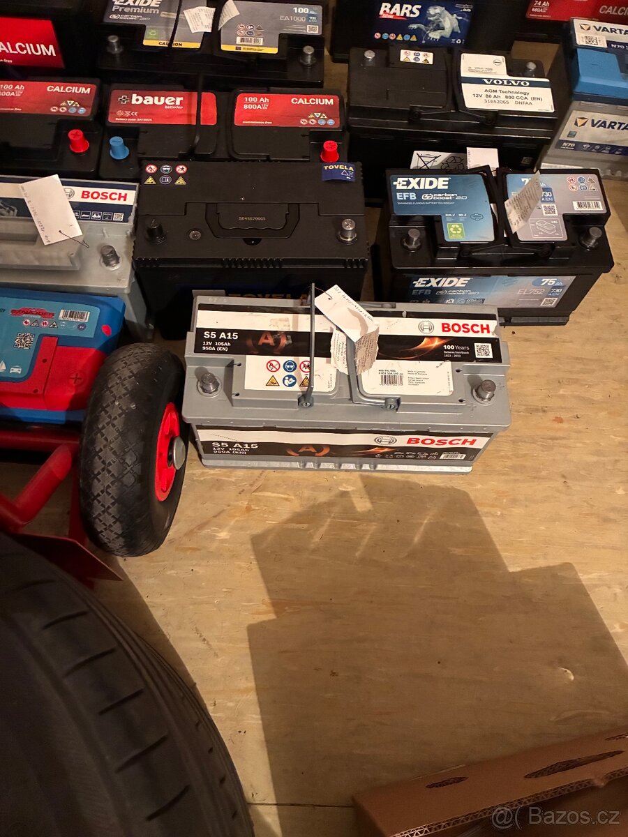 Autobaterie i trakční baterie i nákladní 180ah 240ah a další