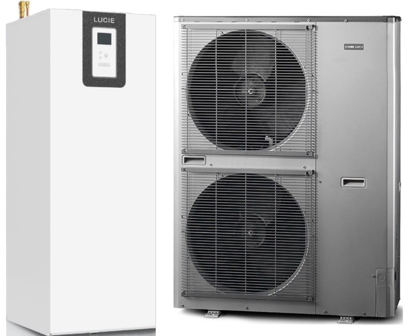 Tepelné čerpadlo 7,03kW vzduch-voda, set NIBE AMS 10-16