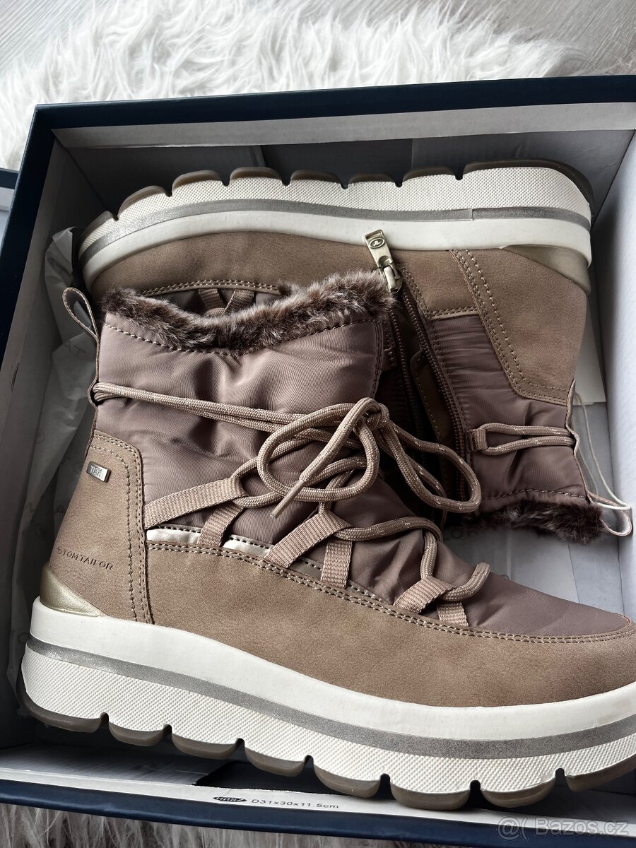 Dámské zimní boty Tom Tailor 39 NOVE