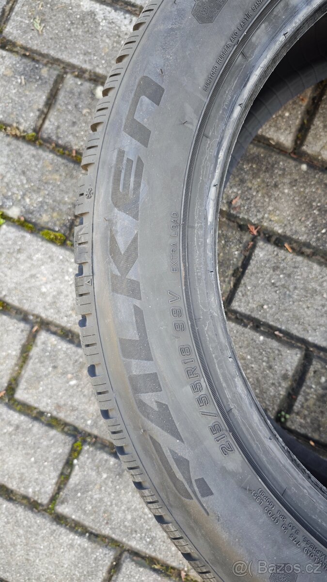 Prodám 4ks zimních pneu