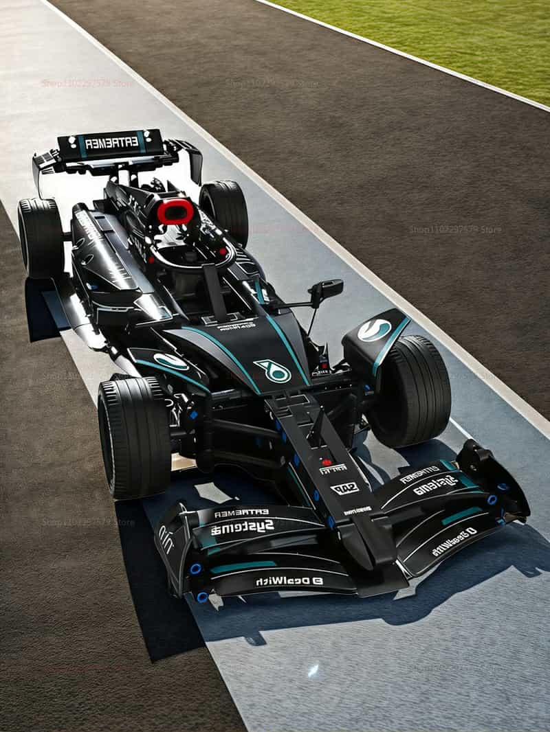 NOVÁ stavebnice formule závodní auto 1020 dílků,délka 52,5 c