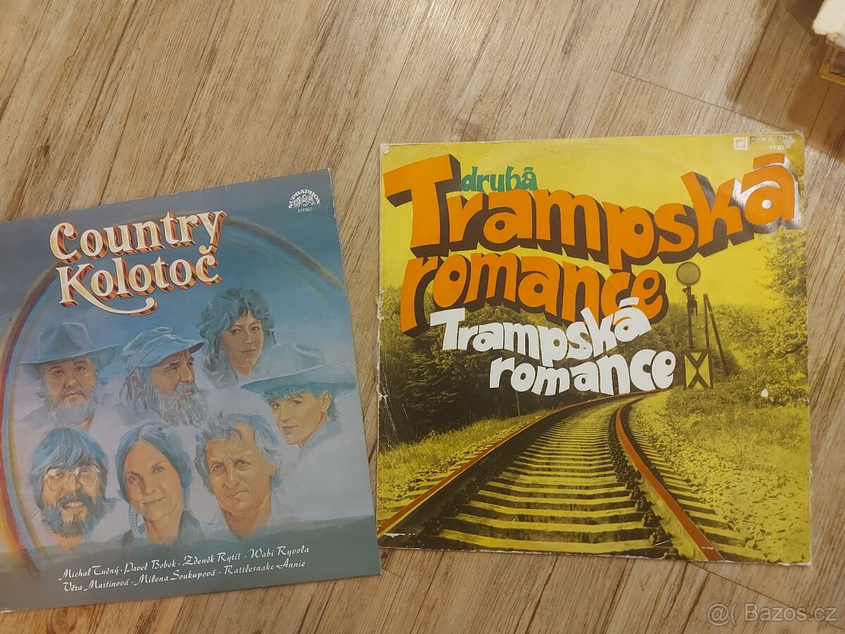 LP - trampské, country apod.