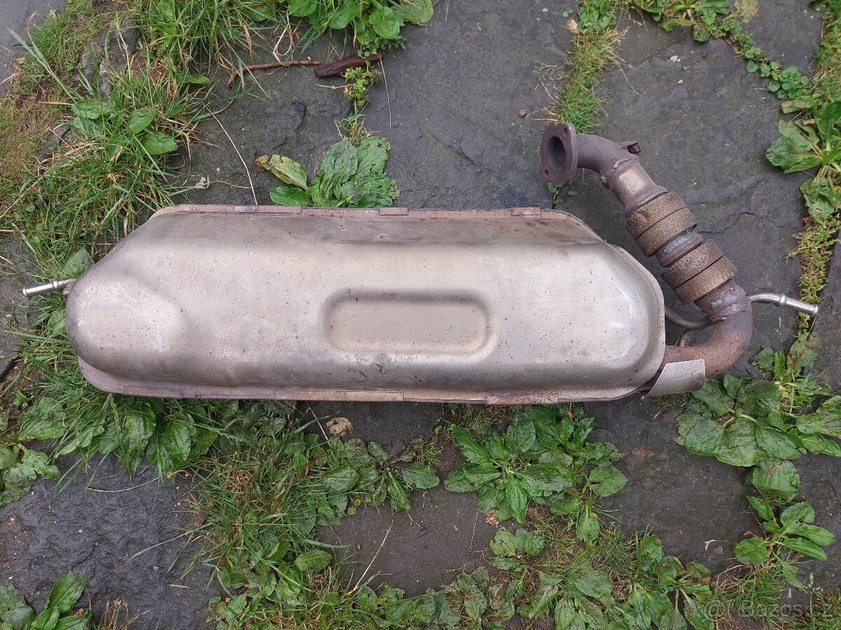 Smart W451 Katalyzátor + Výfuk + Zad. levý blatník