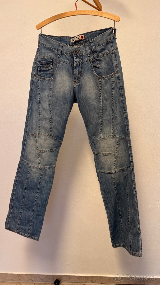 Retro Jeans s Pocketwatch kapsou - Nesal Jeans