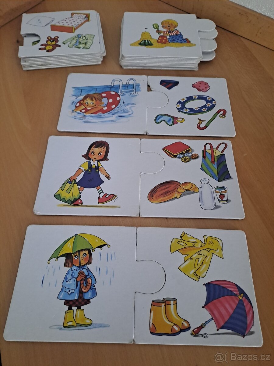 Didaktické puzzle pro předškoláky