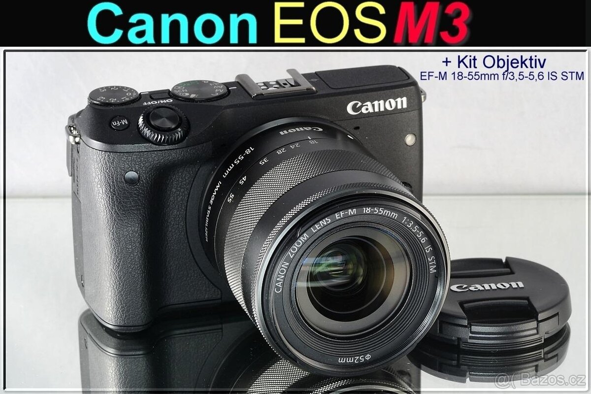 Canon EOS M3 + Objektiv EF-M 18-55mm 2600 Exp.