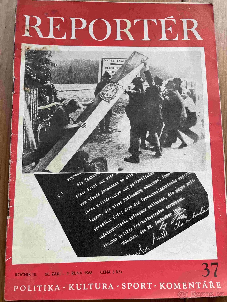 časopis REPORTÉR 1968 - 1969