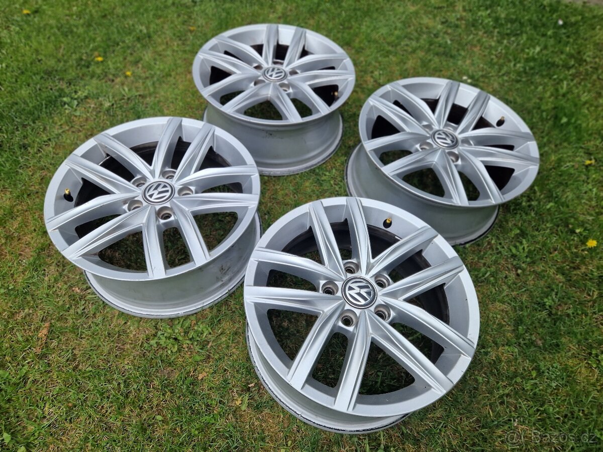 Al. disky 16 - 5x112 - orig. Volkswagen - model Minoris