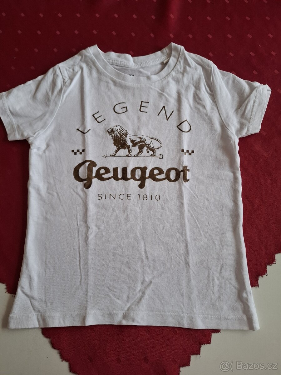 Dětské tričko Peugeot vel 110
