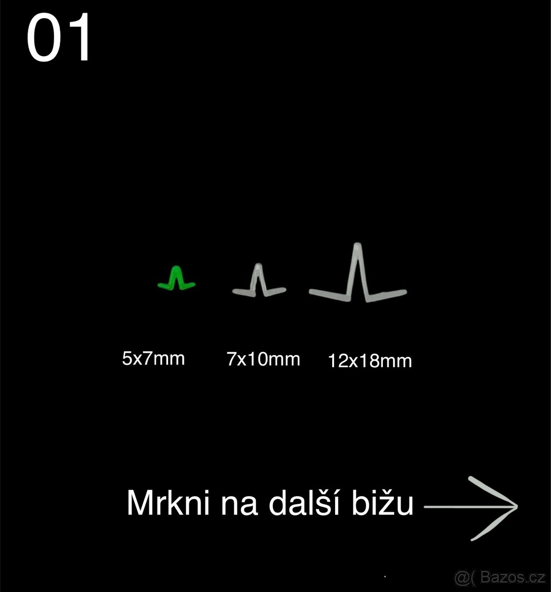 Rybářská bižuterie 1 (více druhů)