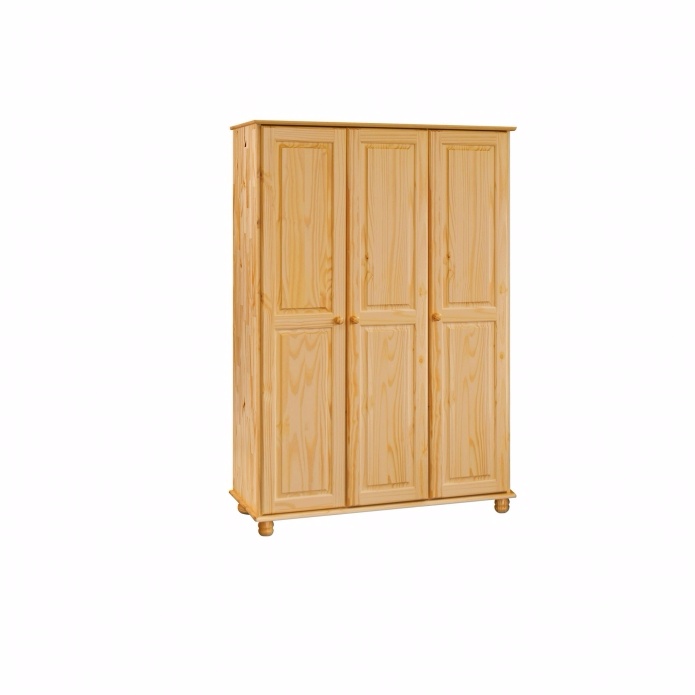 Dřevěná skříň 3dveřová 8863 lakovaná