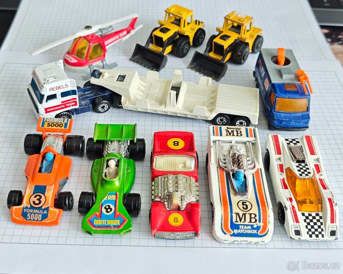 Autíčka Matchbox