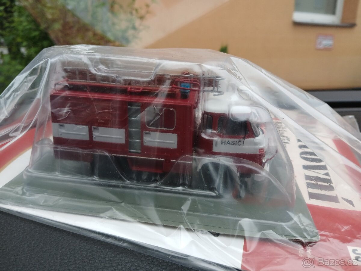 Kultovní nákladaky Avia Hasiči 1:43