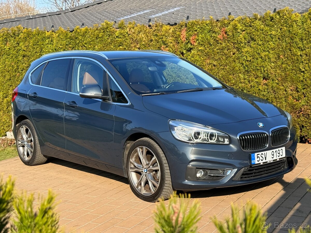BMW 218D 110kW - B47, AT 8° LUXURY - KŮŽE LED NAVI / 1.Maj /