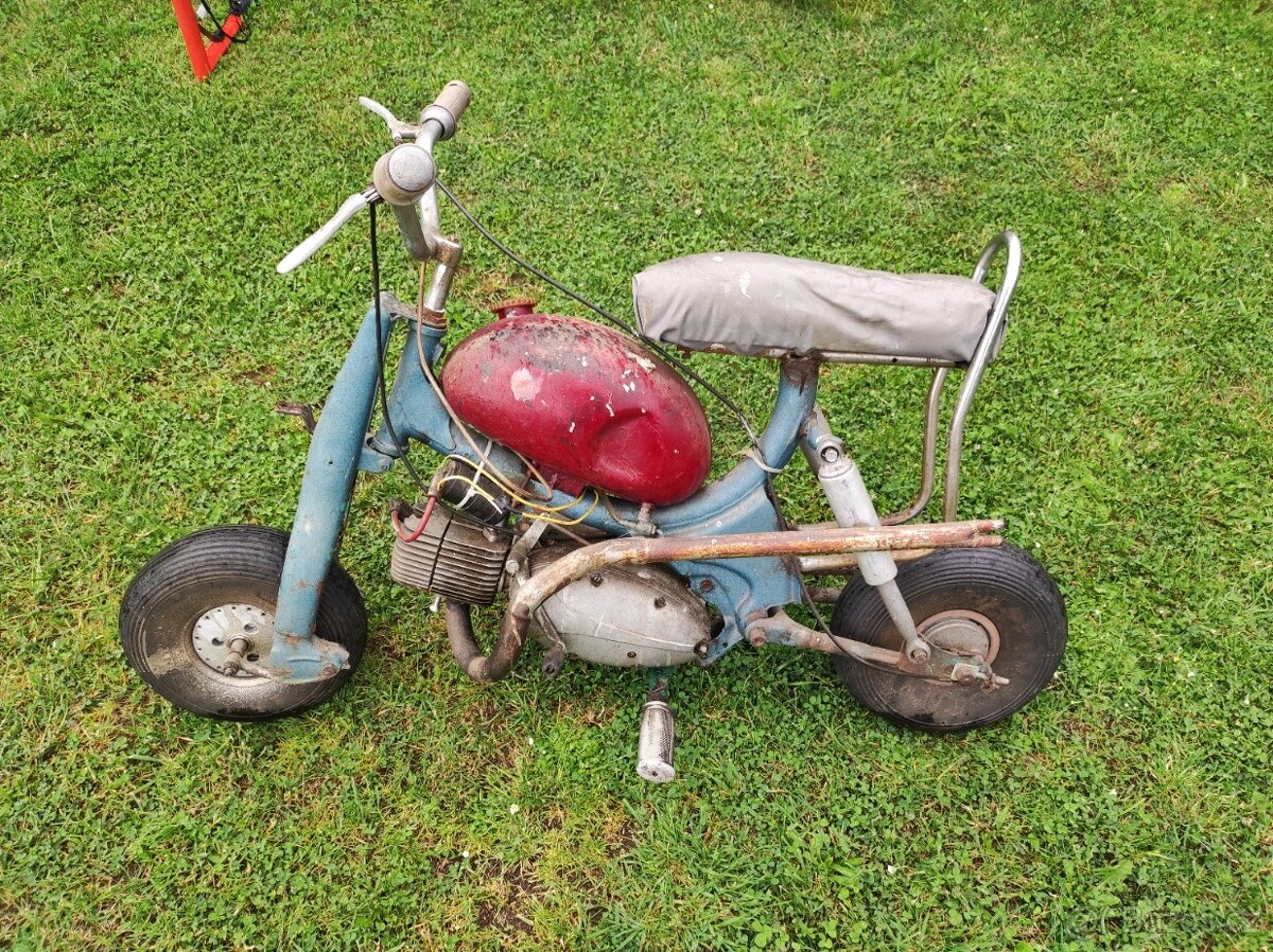 Funkční motor Jawa 21 Pionýr + minimotorka
