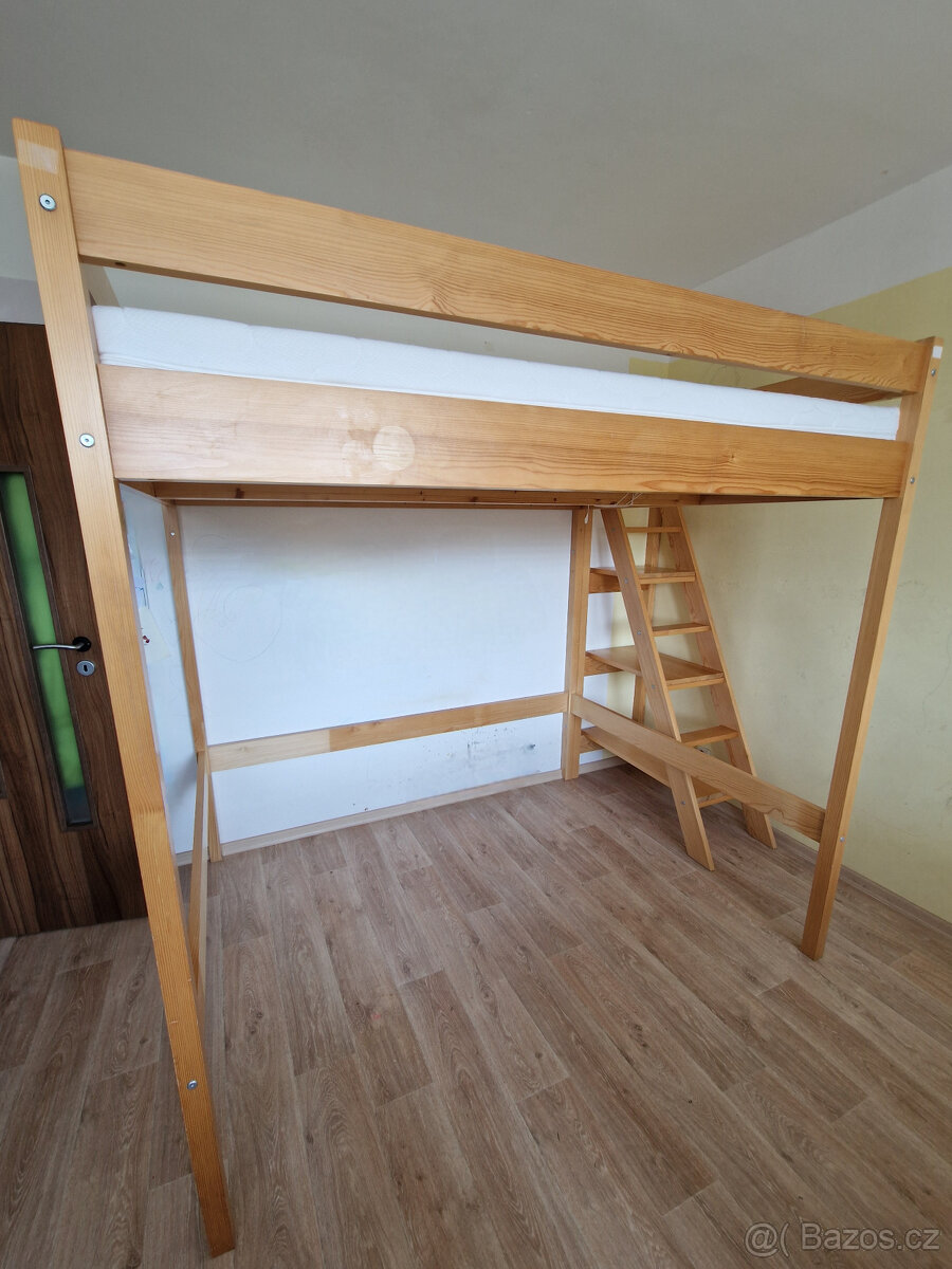 Postel 180x140 patrové dvoulůžko bez matrace