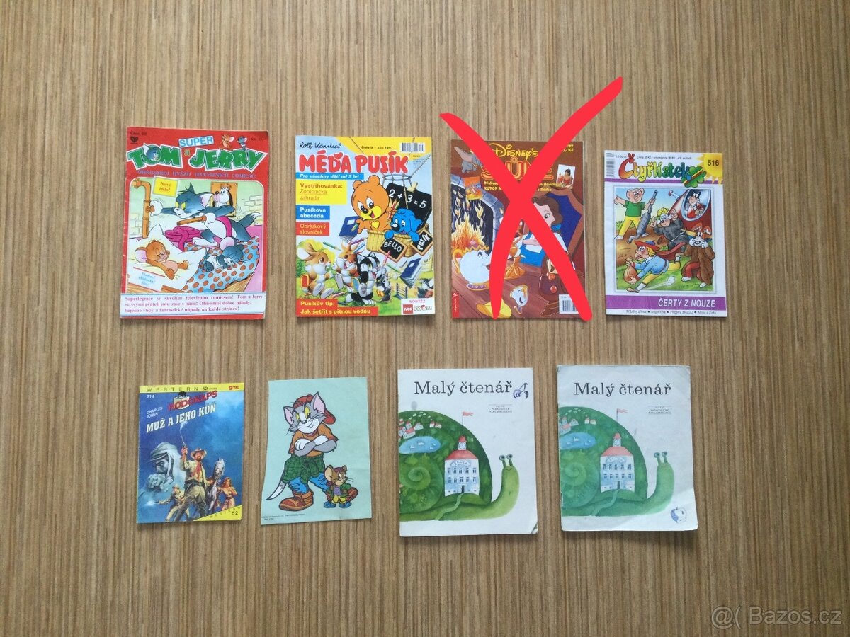 Dětské retro časopisy