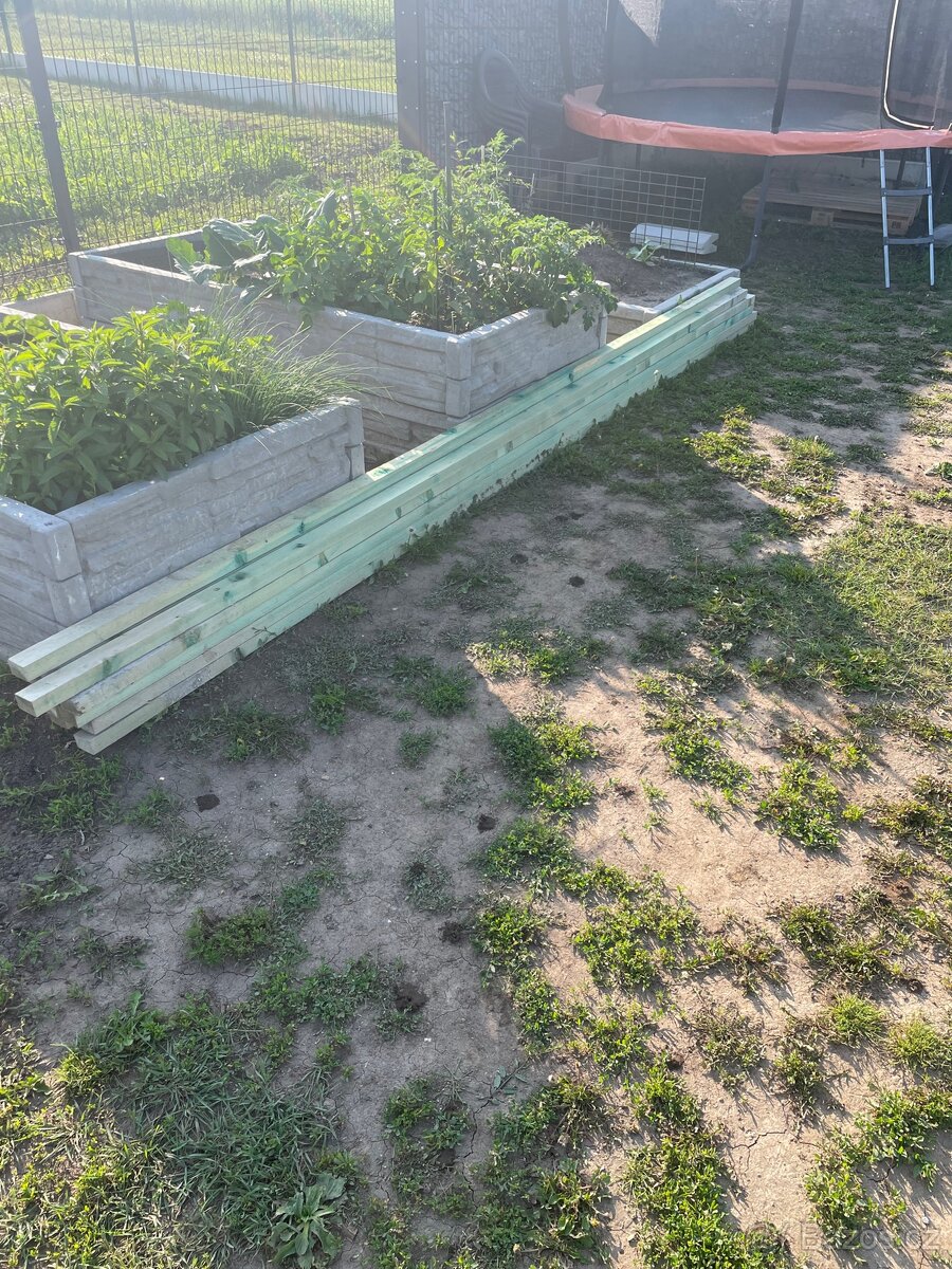 Střešní latě 60x40 mm délka 6000 mm