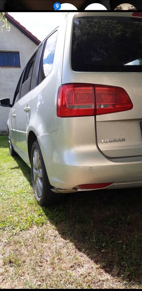 Vw touran 1t3 zadní nárazník