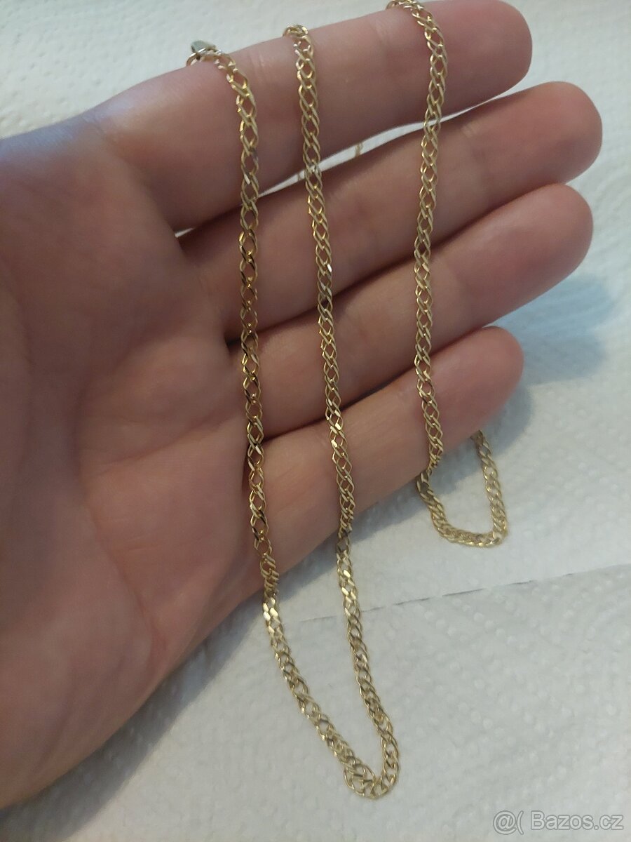 zlaty 14k retizek